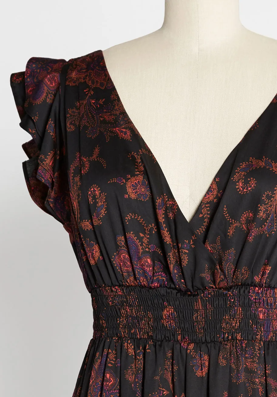 Vamped Up Vagabond Maxi Dress sold by Modcloth product image thumbnail 5