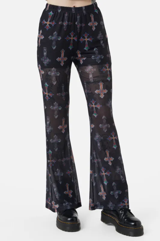 Hope Had Died Mesh Pants sold by Modcloth