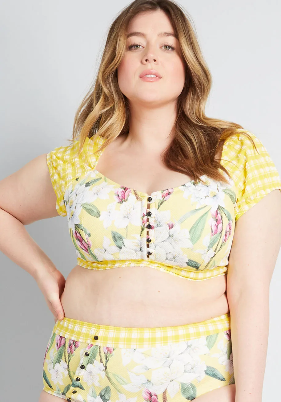 The Sissone Bikini Top sold by Modcloth product image thumbnail 5
