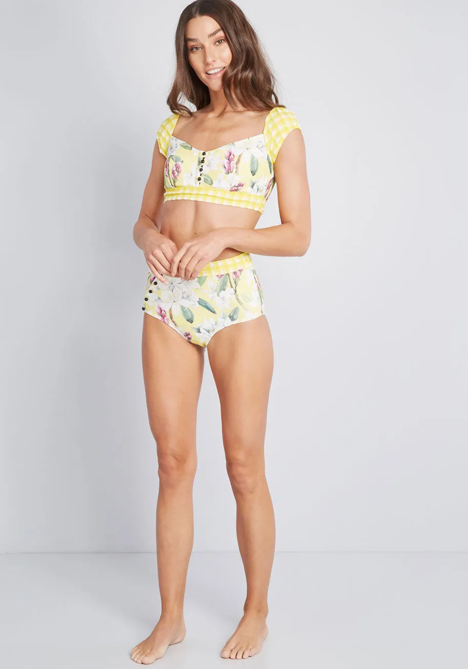 The Sissone Bikini Top sold by Modcloth product image thumbnail 3