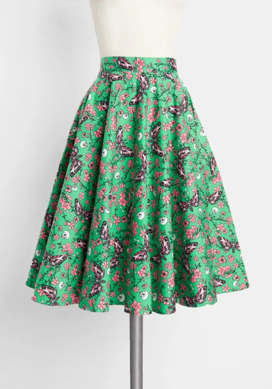 From Eternity With Love Swing Skirt sold by Modcloth