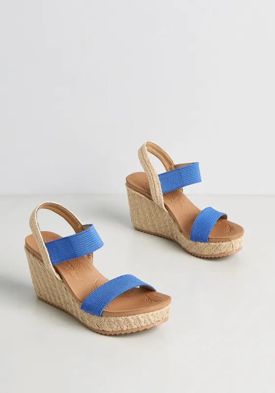 Hey, Jute Espadrille Wedge sold by Modcloth