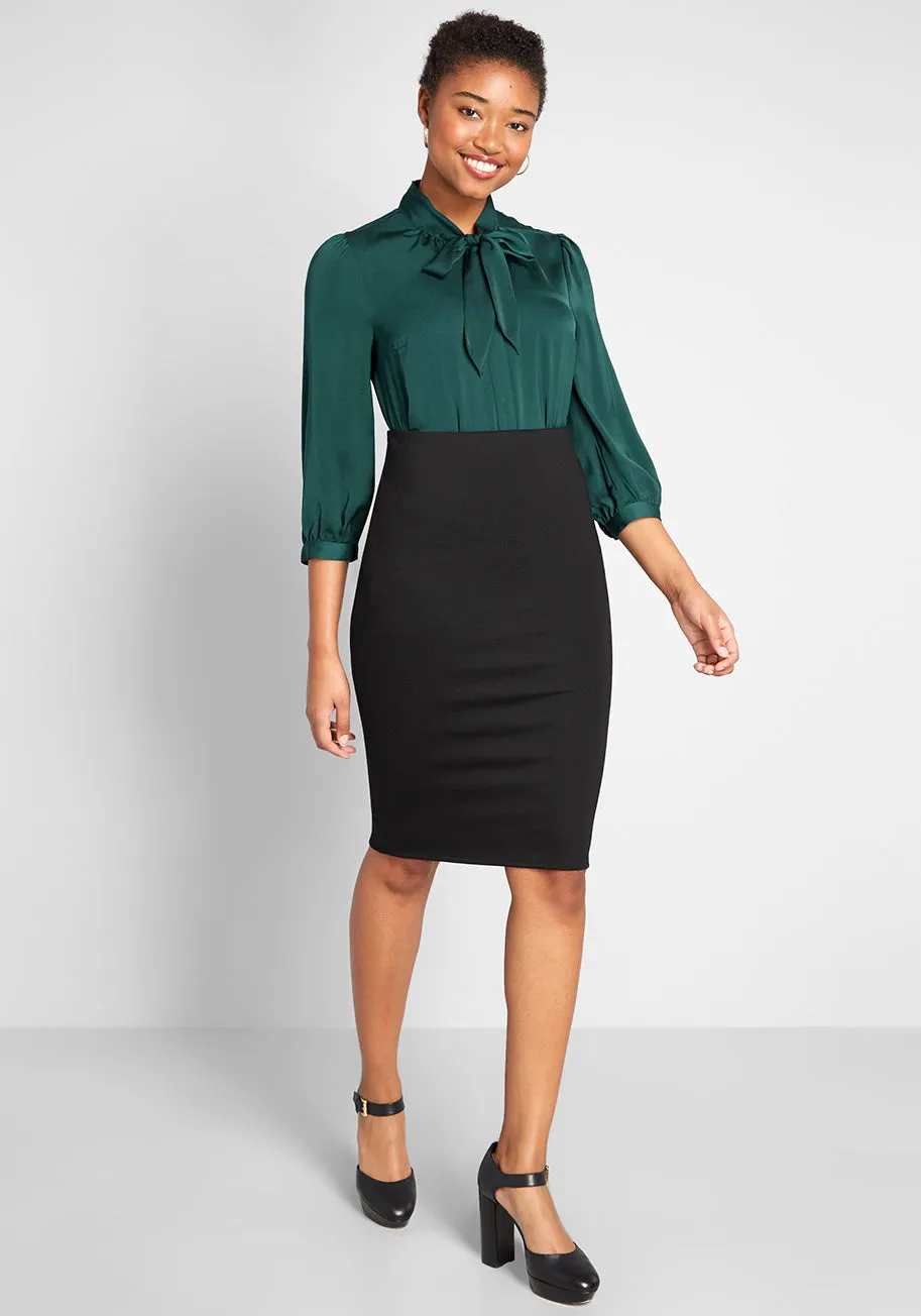 Uptown to Downtown Pencil Skirt sold by Modcloth product image thumbnail 3