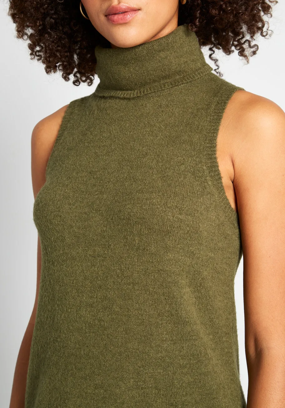 Cozy Thoughts Turtleneck Sweater Dress sold by Modcloth product image thumbnail 4