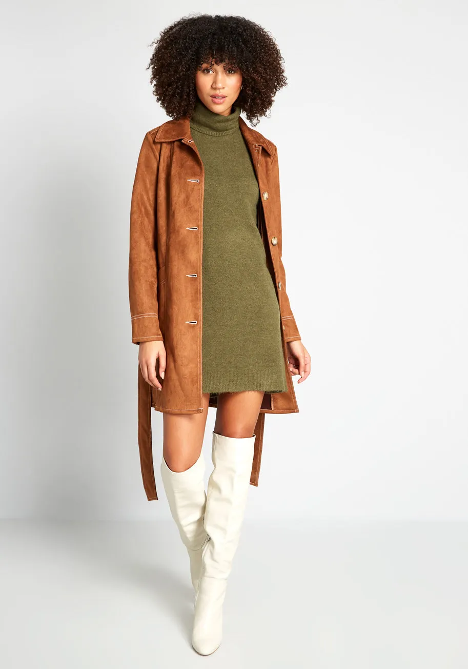Cozy Thoughts Turtleneck Sweater Dress sold by Modcloth product image thumbnail 3