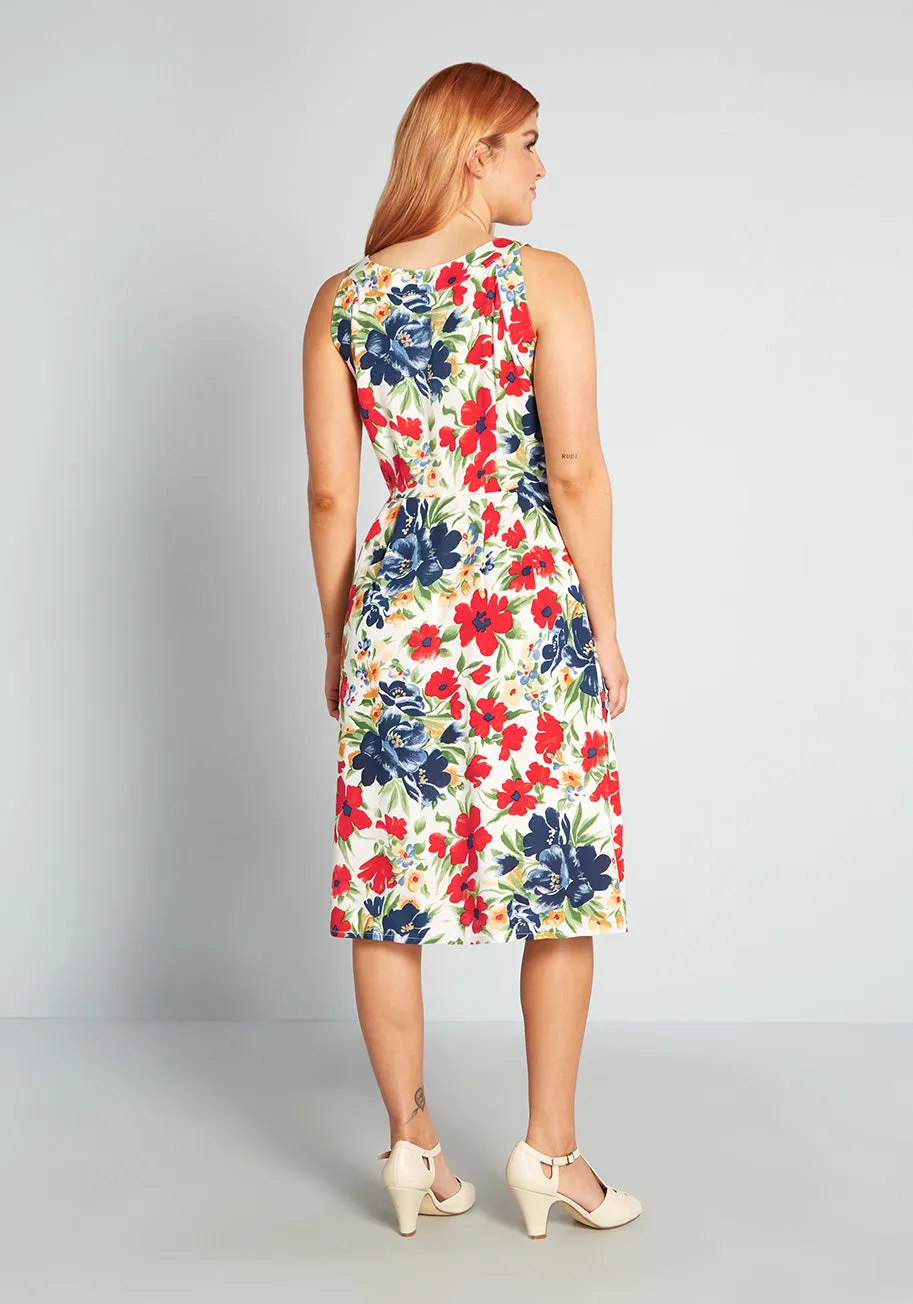 Gala in the Garden Midi Dress sold by Modcloth product image thumbnail 2