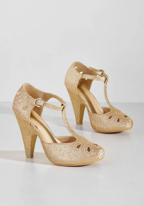 The Zest Is History Metallic Heel sold by Modcloth