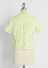Spring Fun in Gingham Blouse sold by Modcloth