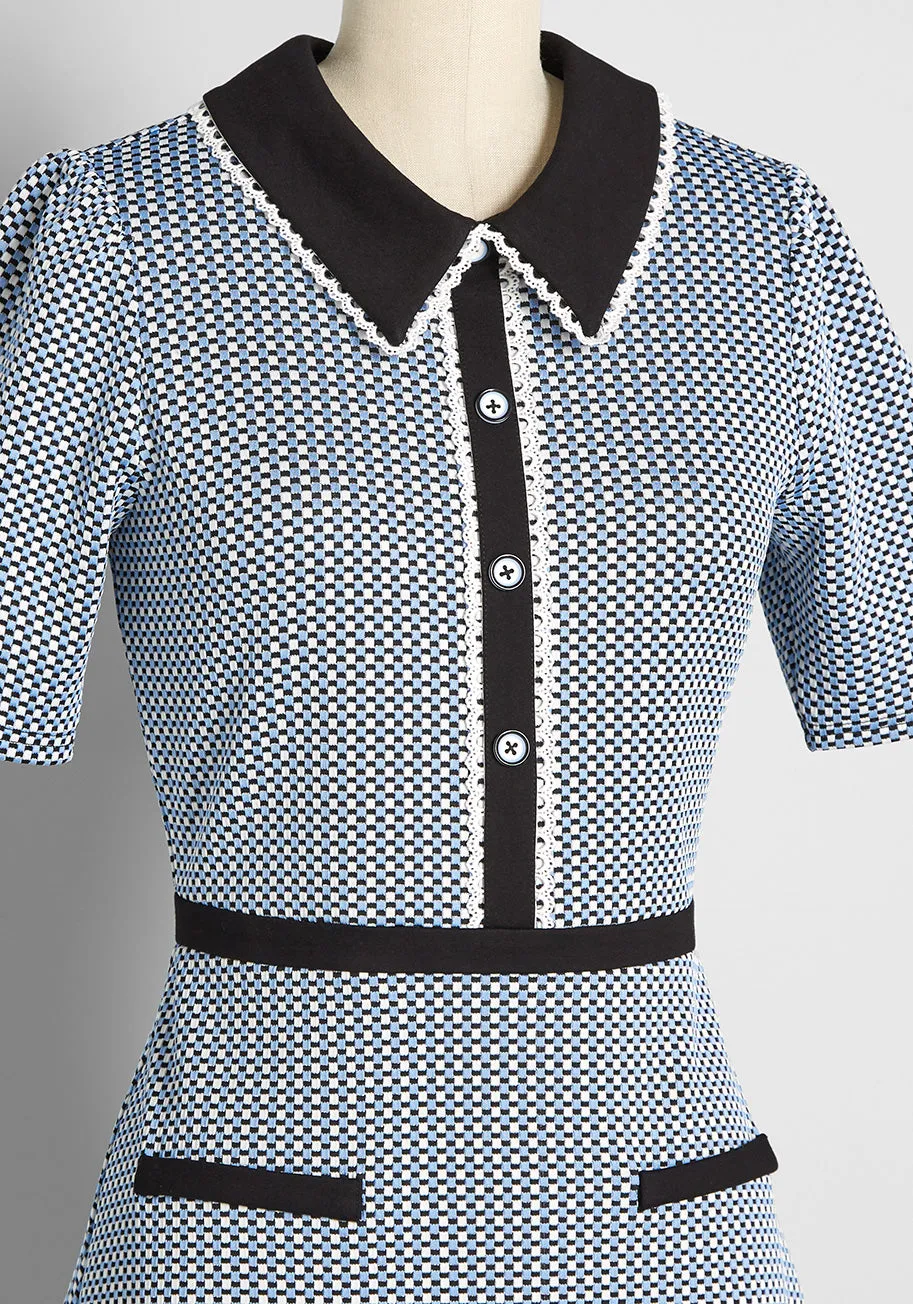 Taking My Mod Abroad A-Line Dress sold by Modcloth product image thumbnail 3