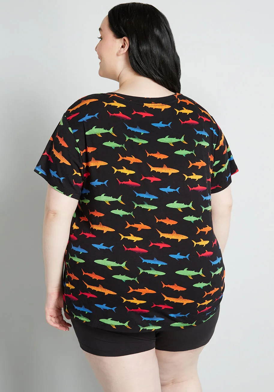 Instant Hit Relaxed Fit T-Shirt sold by Modcloth product image thumbnail 2