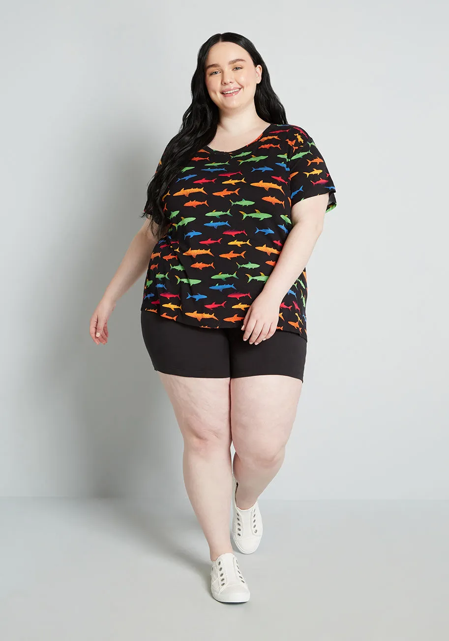 Instant Hit Relaxed Fit T-Shirt sold by Modcloth product image thumbnail 3