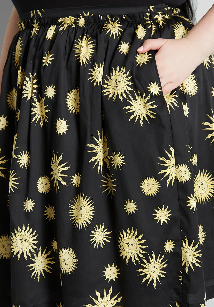 Some Saturday Soiree A-Line Skirt sold by Modcloth product image thumbnail 3