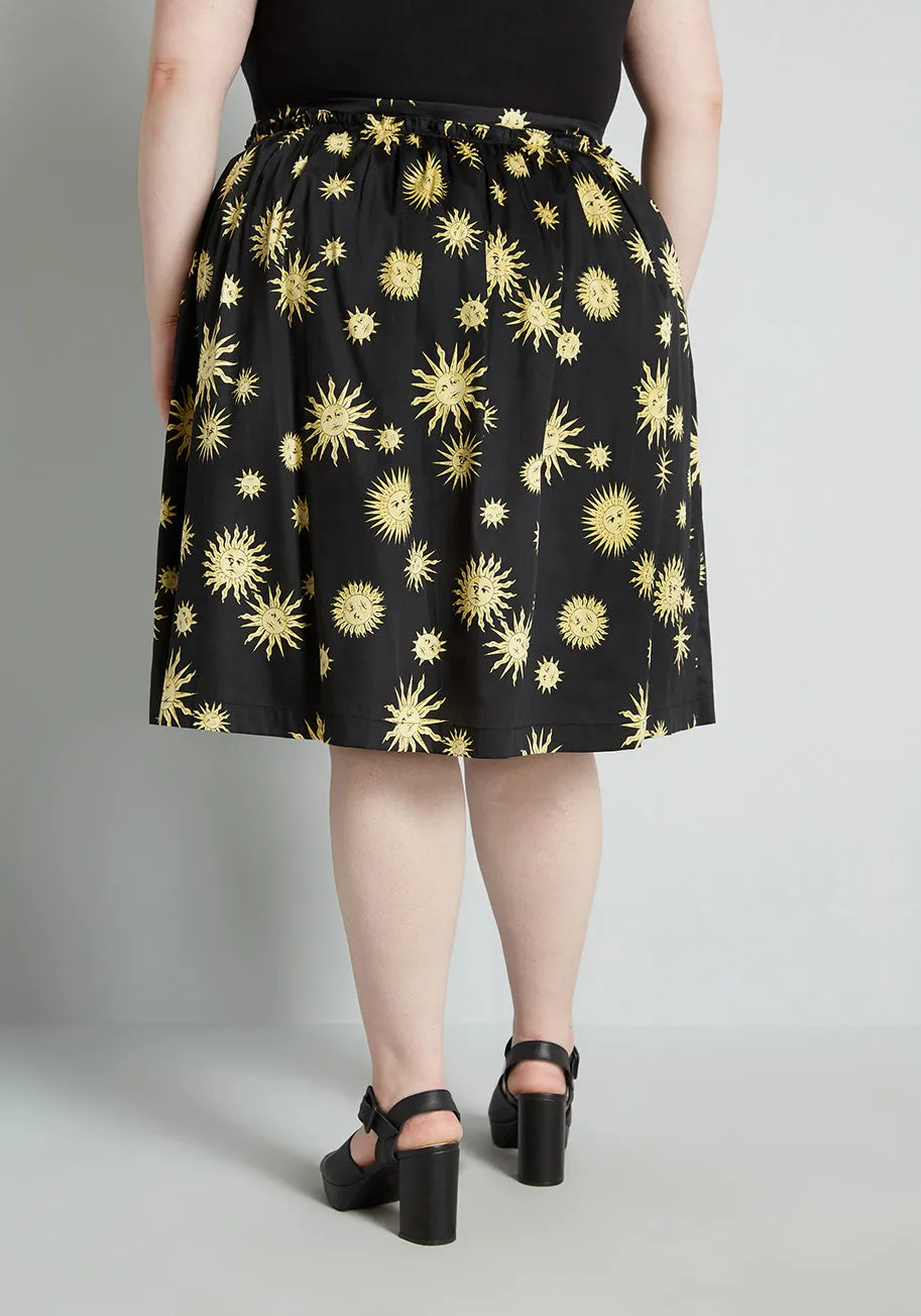 Some Saturday Soiree A-Line Skirt sold by Modcloth product image thumbnail 2