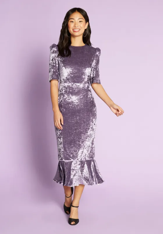 Frill of the Crush Midi Dress made by En Saison