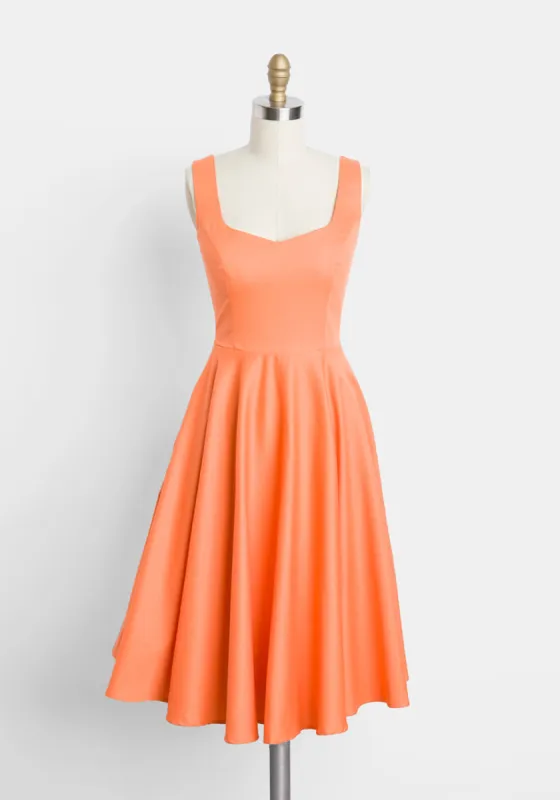 She Bop, Full Stop Swing Dress sold by Modcloth