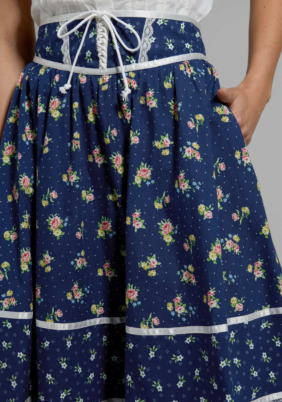GUNNE SAX for ModCloth Rustic Romance Corselette Midi Skirt sold by Modcloth product image thumbnail 2