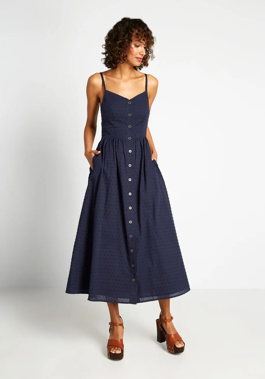 Quite Clearly Charismatic Midi Dress sold by Modcloth product image thumbnail 3