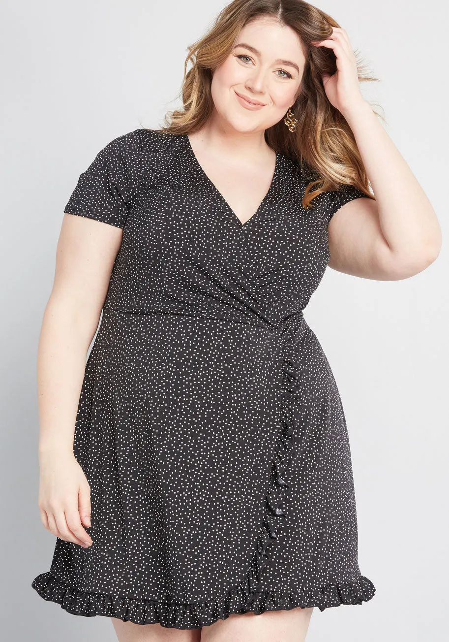 Chance Encounter Faux Wrap Dress sold by Modcloth product image thumbnail 5
