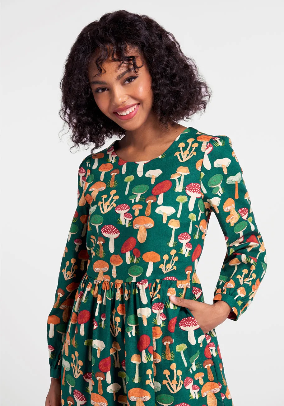 Gimme Some Shroom A-Line Dress sold by Modcloth product image thumbnail 3