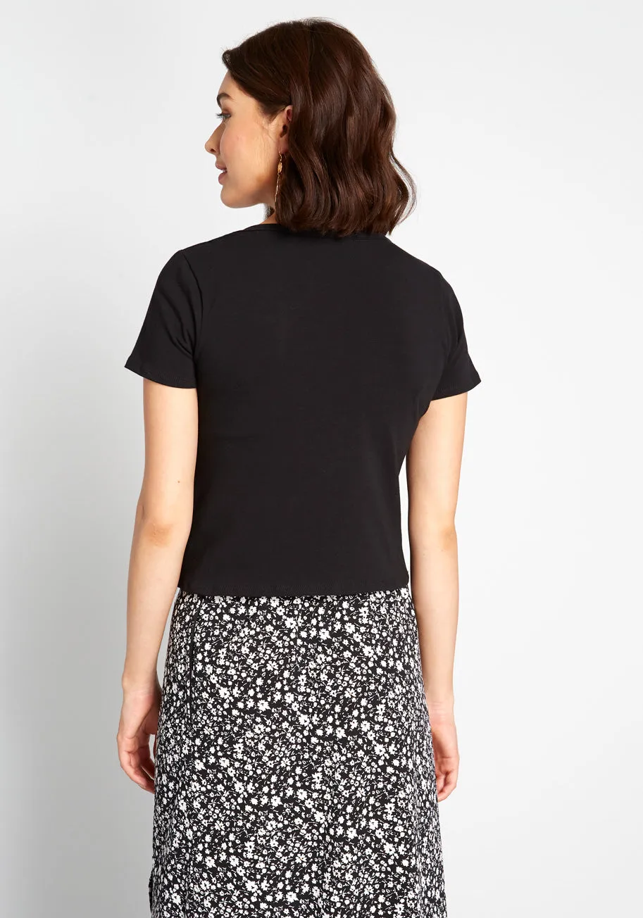 Learn the Basics Short Sleeve Tee sold by Modcloth product image thumbnail 2