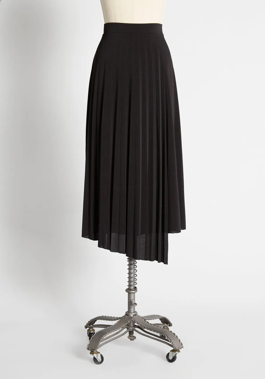 Uneven Perfection Midi Skirt sold by Modcloth