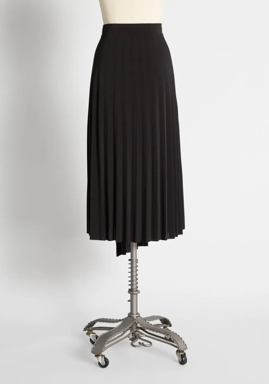 Uneven Perfection Midi Skirt sold by Modcloth product image thumbnail 2