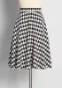 Amazing By Contrast A-Line Skirt sold by Modcloth