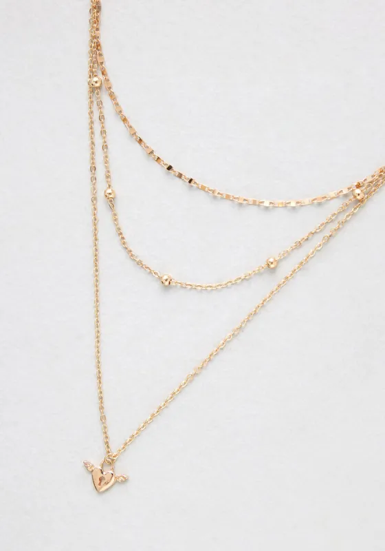 Sending My Love Layered Necklace made by Modcloth