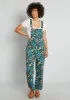 Daisy Dappled Dreamscape Denim Overalls sold by Modcloth