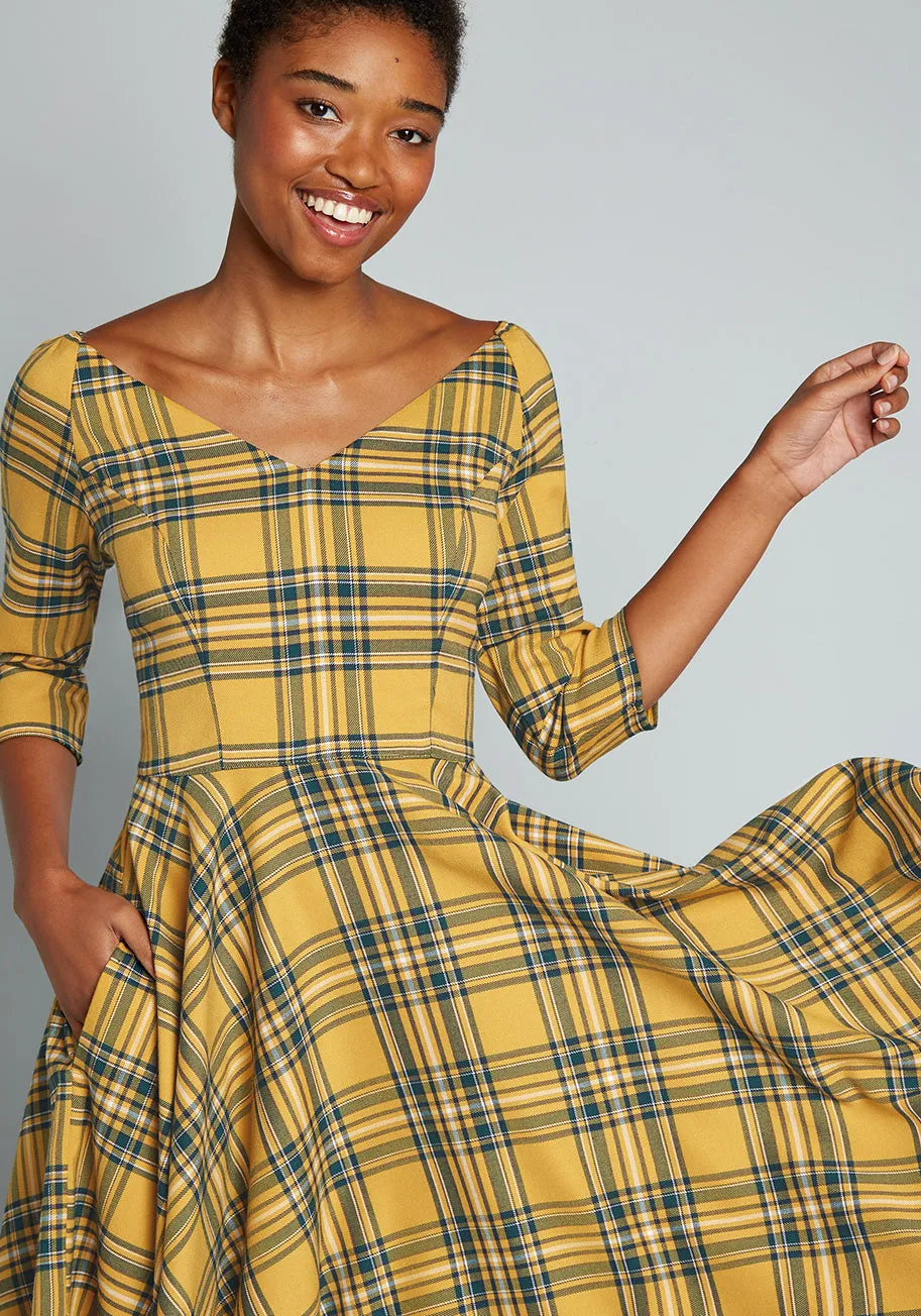 Jukebox Jive Time Swing Dress sold by Modcloth product image thumbnail 4