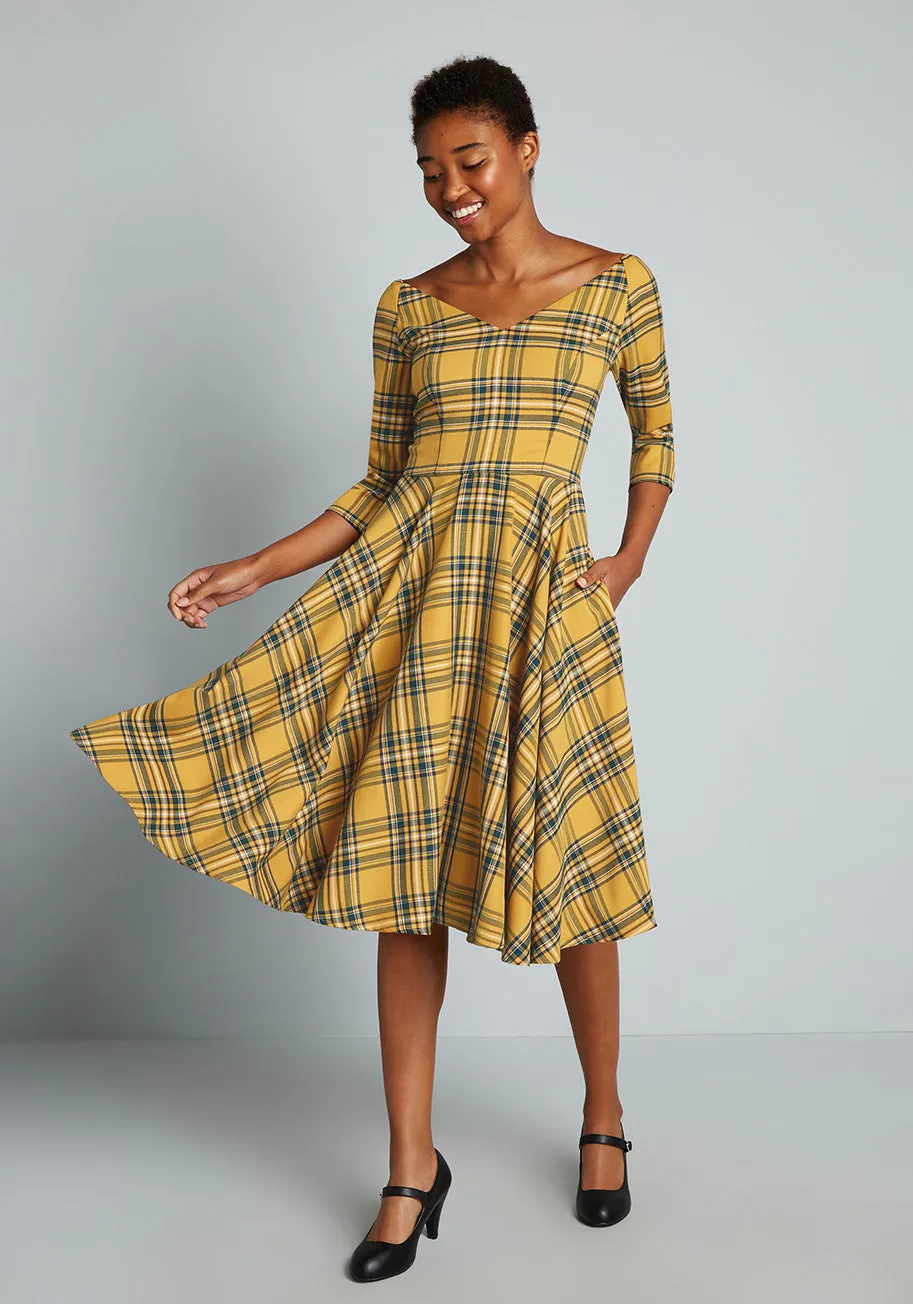 Jukebox Jive Time Swing Dress sold by Modcloth product image thumbnail 3