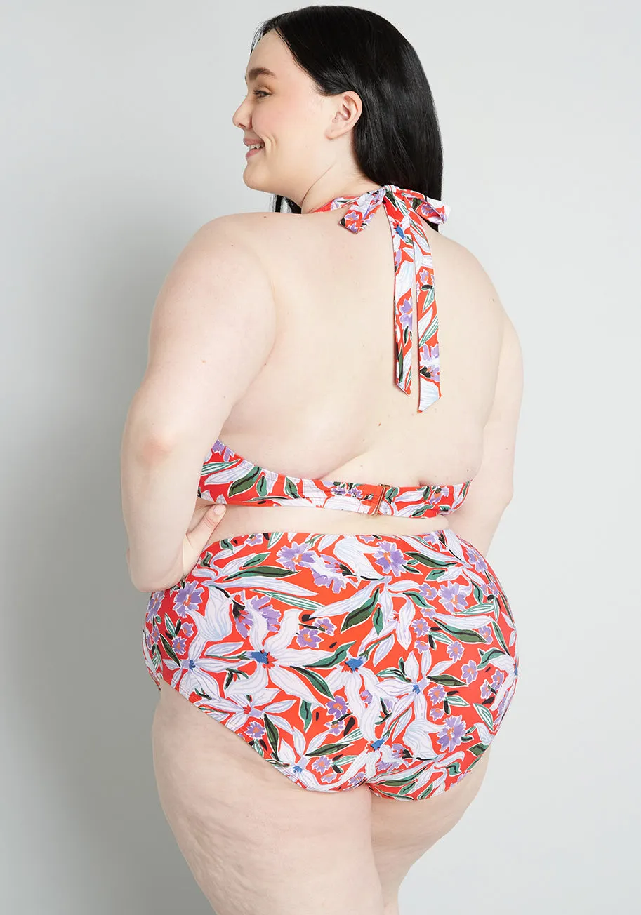 The JoJo High-Waisted Bikini Bottom (Final Sale) sold by Modcloth product image thumbnail 2
