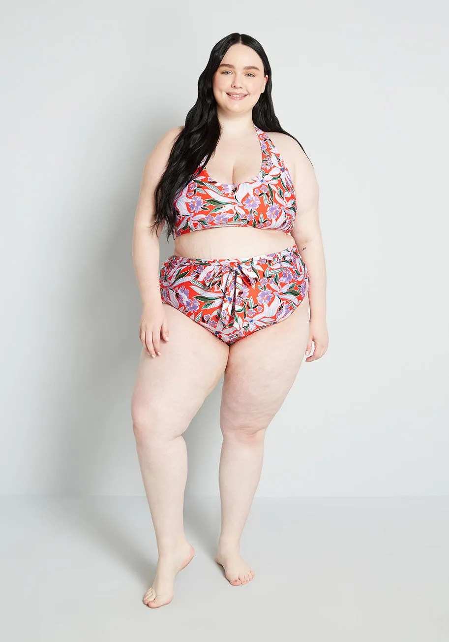 The JoJo High-Waisted Bikini Bottom (Final Sale) sold by Modcloth product image thumbnail 3