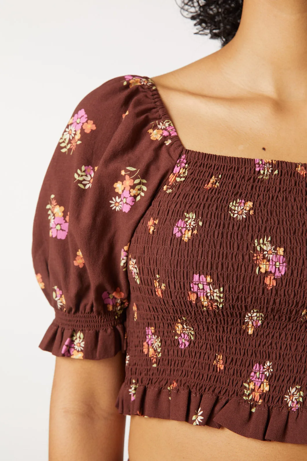 Ziva Floral Top sold by Modcloth product image thumbnail 5
