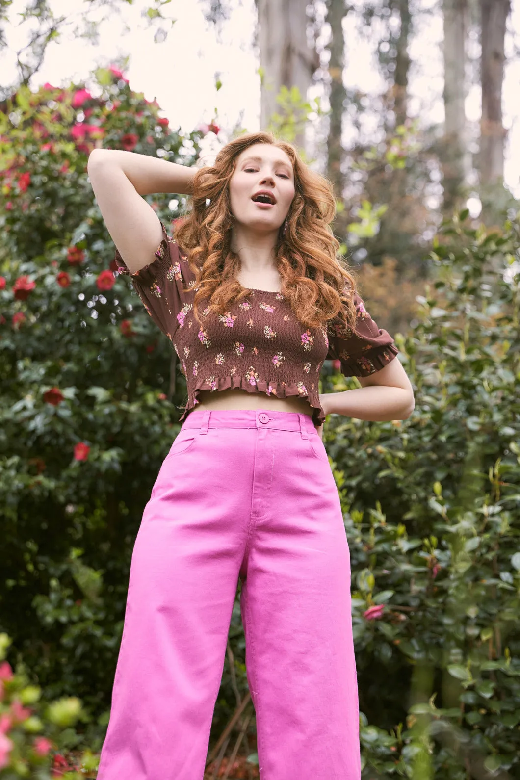 Ziva Floral Top sold by Modcloth product image thumbnail 3