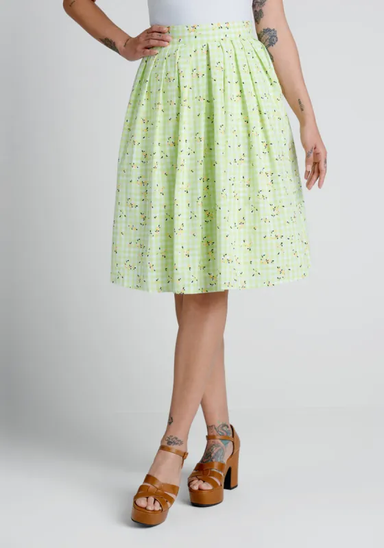 Imagine the Possibilities Skirt sold by Modcloth