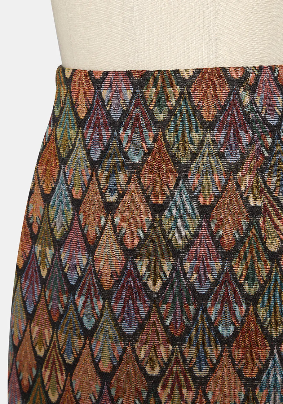 Mermaid Moderne Mini Skirt sold by Modcloth product image thumbnail 3