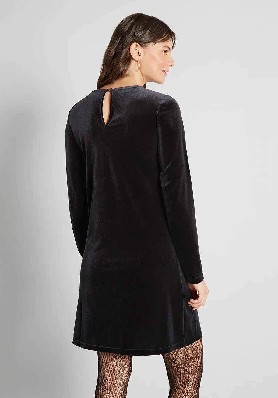 Beyond the Shade of Night Mini Dress sold by Modcloth product image thumbnail 2