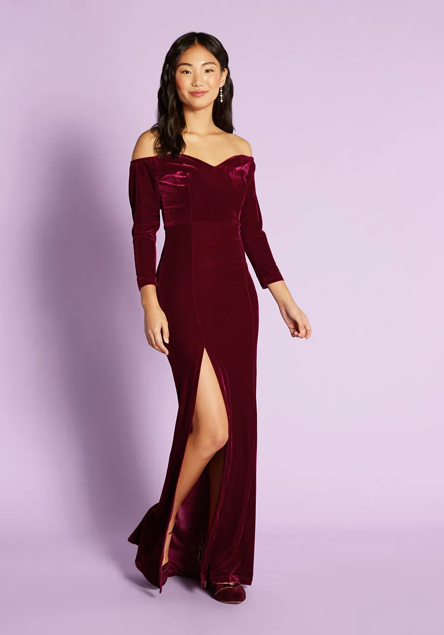 In a State of Sultry Maxi Dress sold by Modcloth product image thumbnail 3
