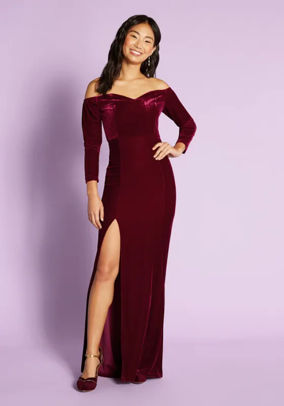 In a State of Sultry Maxi Dress sold by Modcloth