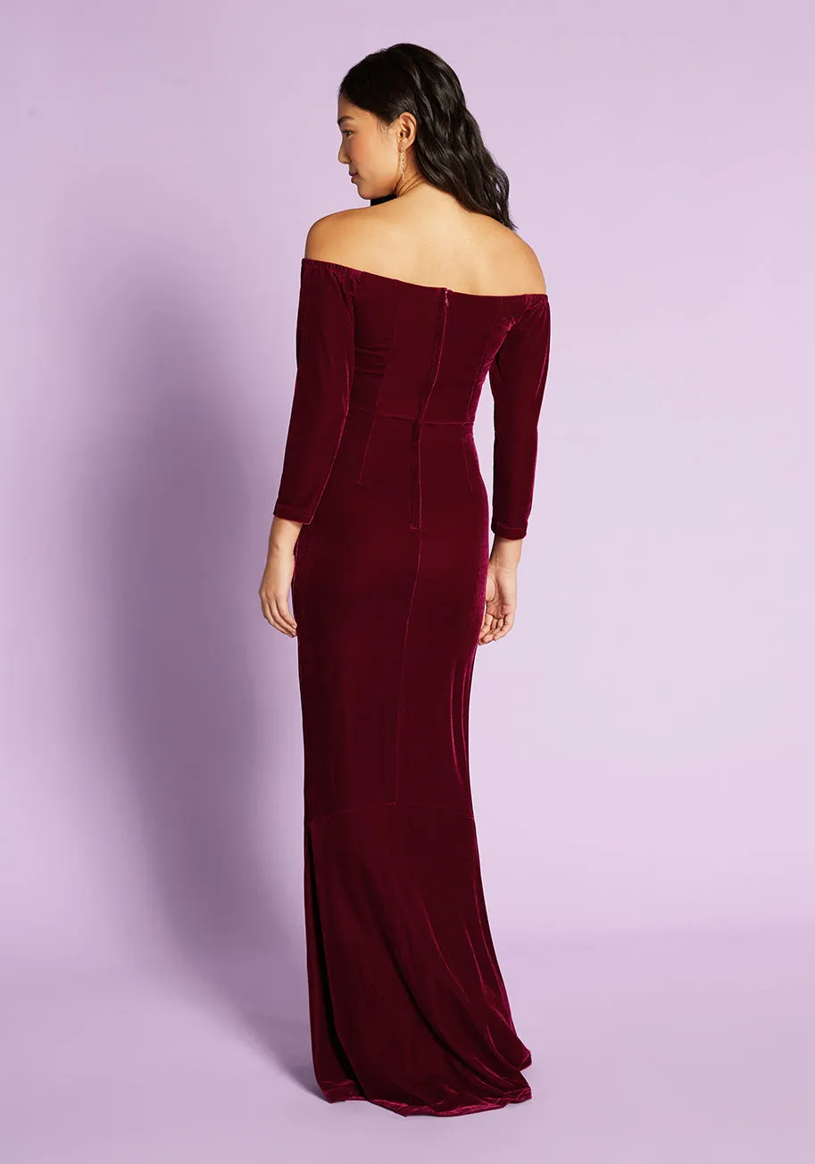 In a State of Sultry Maxi Dress sold by Modcloth product image thumbnail 2