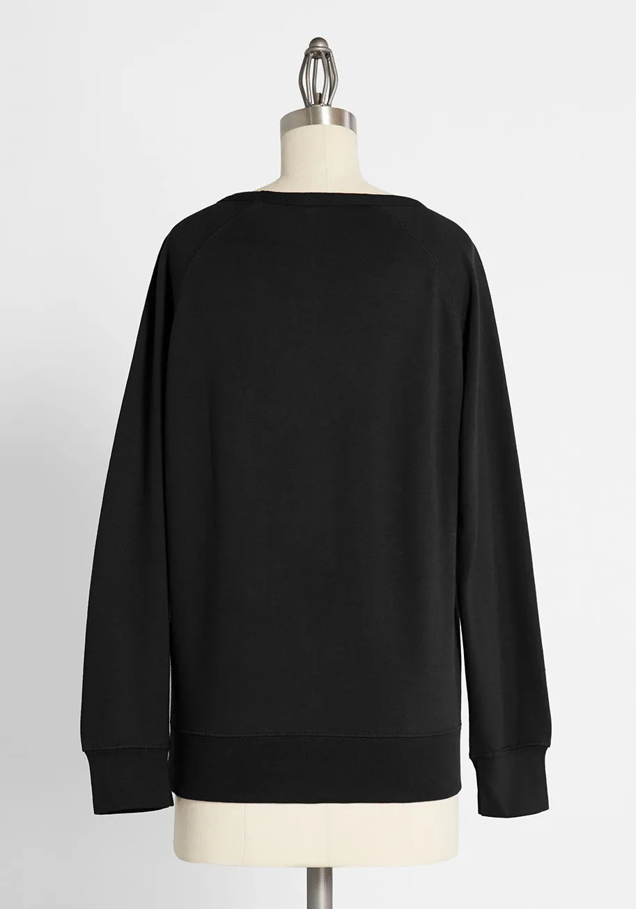 Tyranno-corgis Rex Raglan Sweatshirt sold by Modcloth product image thumbnail 2