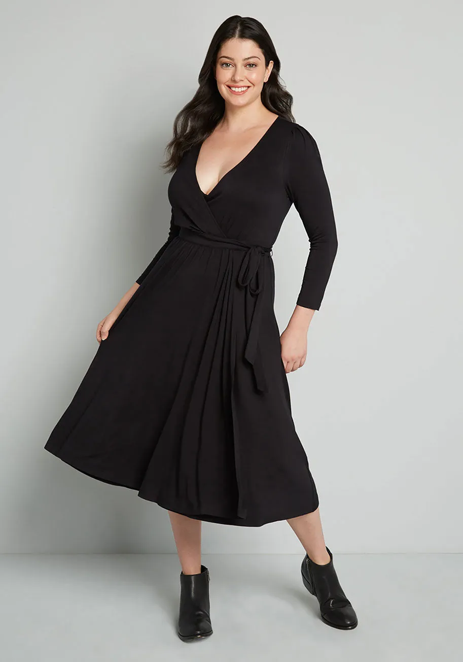 This Is My Moment Wrap Dress sold by Modcloth product image thumbnail 3