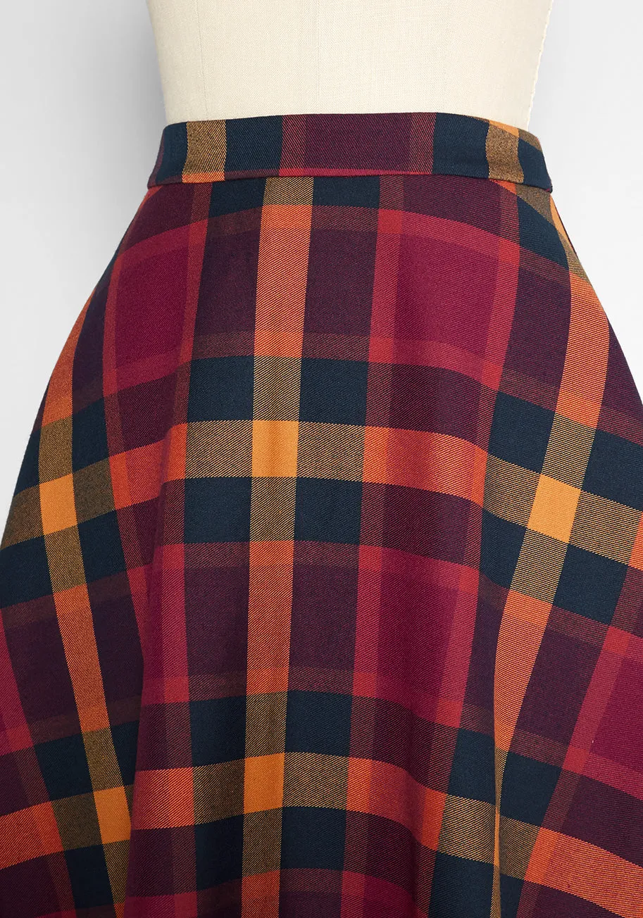 ModCloth x Collectif Bookworm A-Line Skirt sold by Modcloth product image thumbnail 3