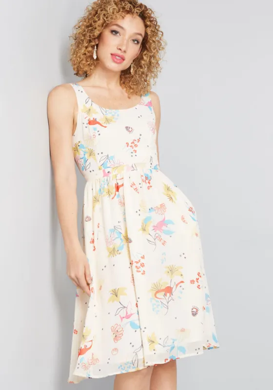 Freeing Feeling Midi Dress sold by Modcloth