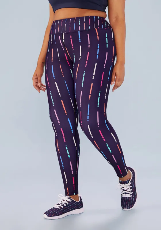 ModCloth x familiar...yet different Make a Rainbow Dash Leggings sold by Modcloth
