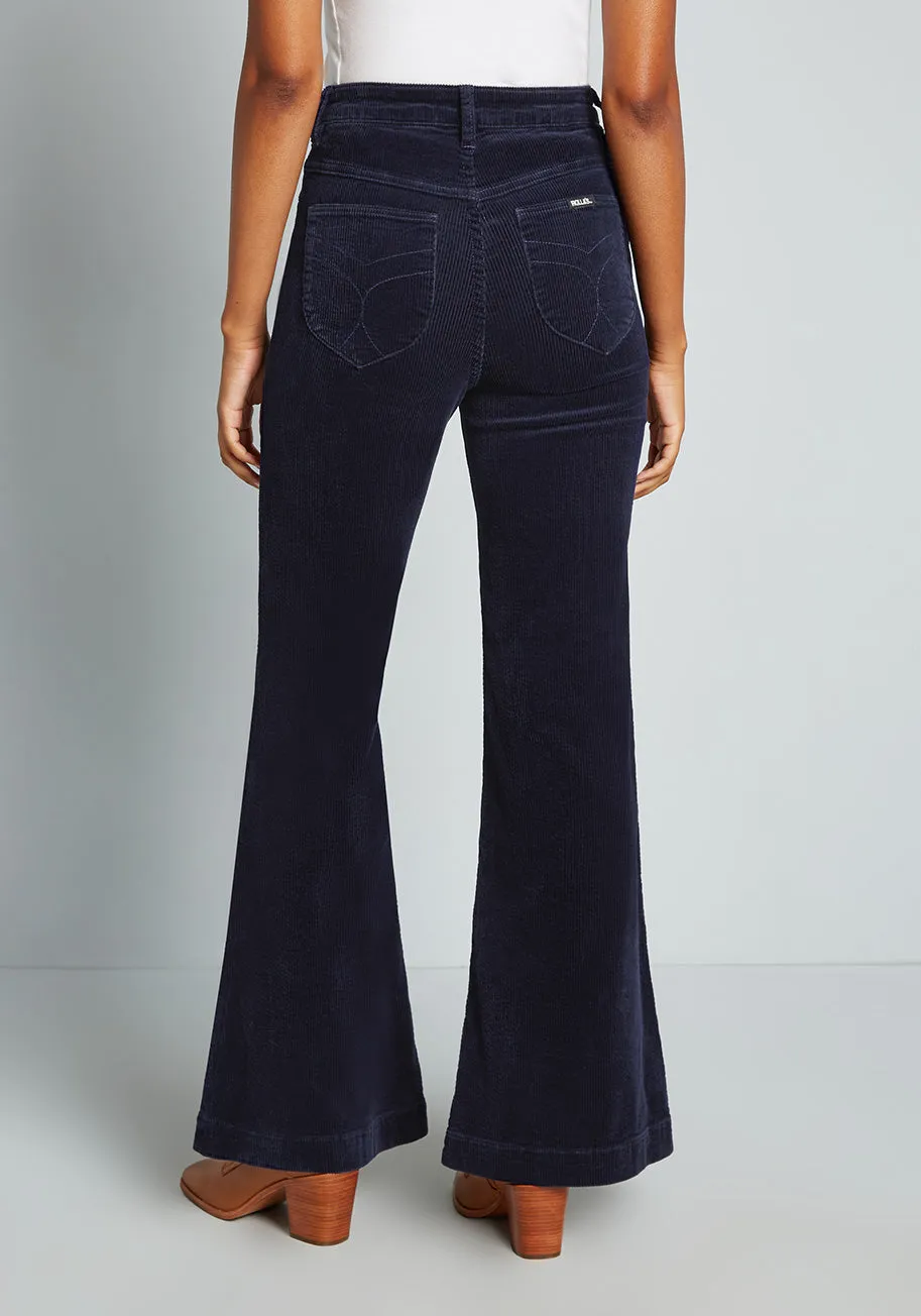 So Seventies Savvy Corduroy Flare Pants sold by Modcloth product image thumbnail 2