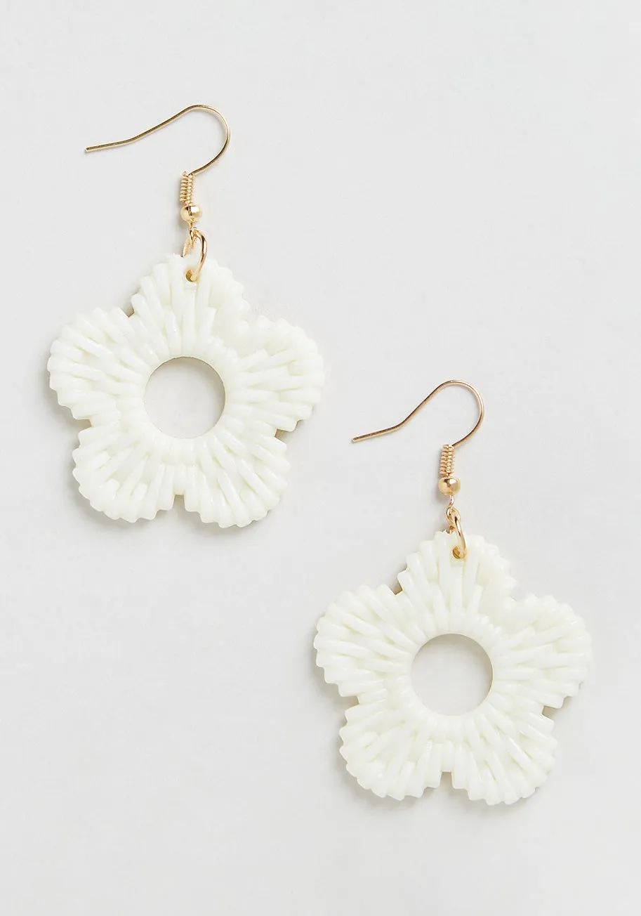 Swaying Daisies Dangle Earrings sold by Modcloth
