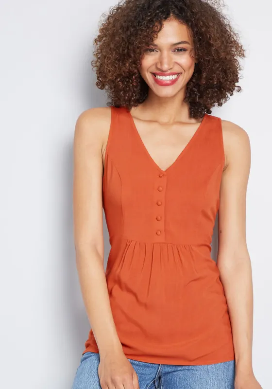 Quick Remix Sleeveless Tunic sold by Modcloth