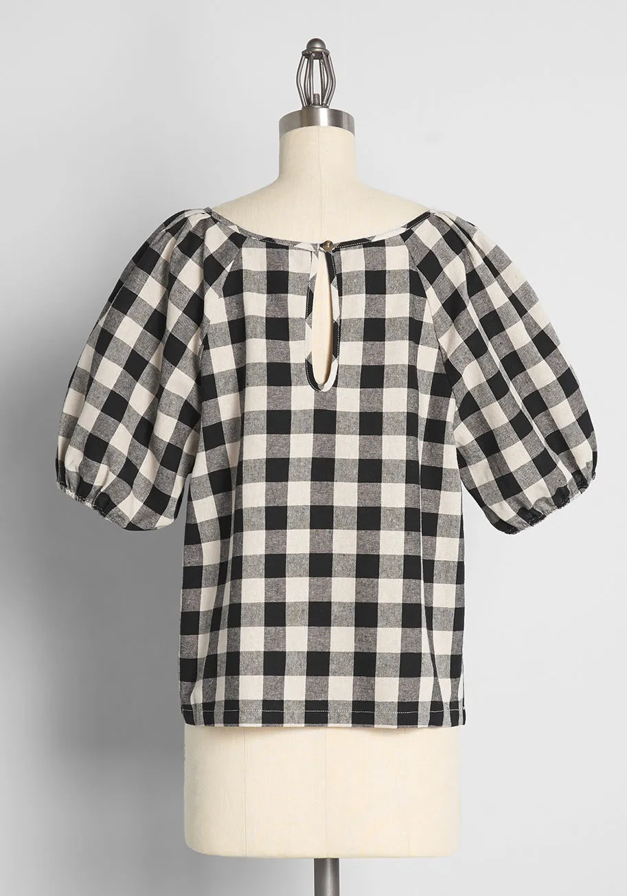 Check You Out! Top sold by Modcloth product image thumbnail 2